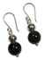 Jade dangle earrings, 'Full Moon' - Collectible Sterling Silver Dangle Jade Earrings