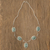 Jade Y necklace, 'Path of Life' - Fair Trade Women's Sterling Silver Pendant Jade Necklace (image p183359) thumbail