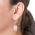 Jade dangle earrings, 'Path of Life' - Jade dangle earrings (image 2c) thumbail