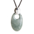 Jade pendant necklace, 'Solola Meadow' - Handmade Sterling Silver and Jade Pendant Necklace (image 2a) thumbail