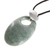 Jade pendant necklace, 'Solola Meadow' - Handmade Sterling Silver and Jade Pendant Necklace (image 2d) thumbail