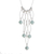 Jade waterfall necklace, 'Maya Empress' - Central American Sterling Silver Waterfall Jade Necklace (image 2c) thumbail