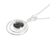 Jade pendant necklace, 'Eternal Cosmos' - Unique Modern Sterling Silver Jade Pendant Necklace (image p184002) thumbail