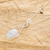 Jade pendant necklace, 'Mixco Lady' - Handcrafted Sterling Silver Lavender Jade Necklace (image 2b) thumbail