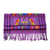 Cotton table runner, 'Lilac Quetzal' - Cotton table runner (image 2b) thumbail