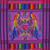 Cotton table runner, 'Lilac Quetzal' - Cotton table runner (image 2d) thumbail