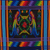 Cotton table runner, 'Ebony Quetzal' - Cotton table runner (image 2d) thumbail