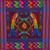 Cotton table runner, 'Colorful Quetzal' - Central American Handwoven Cotton Table Runner (image 2d) thumbail