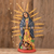 Wood sculpture, 'Our Lady of Guadalupe' - Artisan Crafted Christianity Wood Sculpture thumbail