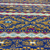 Cotton table runner, 'Guatemala is Home' - Blue Cotton Runner Table Linen (image 2b) thumbail