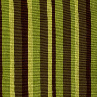 Tischläufer aus Baumwolle - Grüner handgewebter Tischläufer aus Baumwolle 