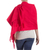Wool blend shawl, 'Red Islands' - Artisan Crafted Women's Wool Blend Shawl (image 2c) thumbail