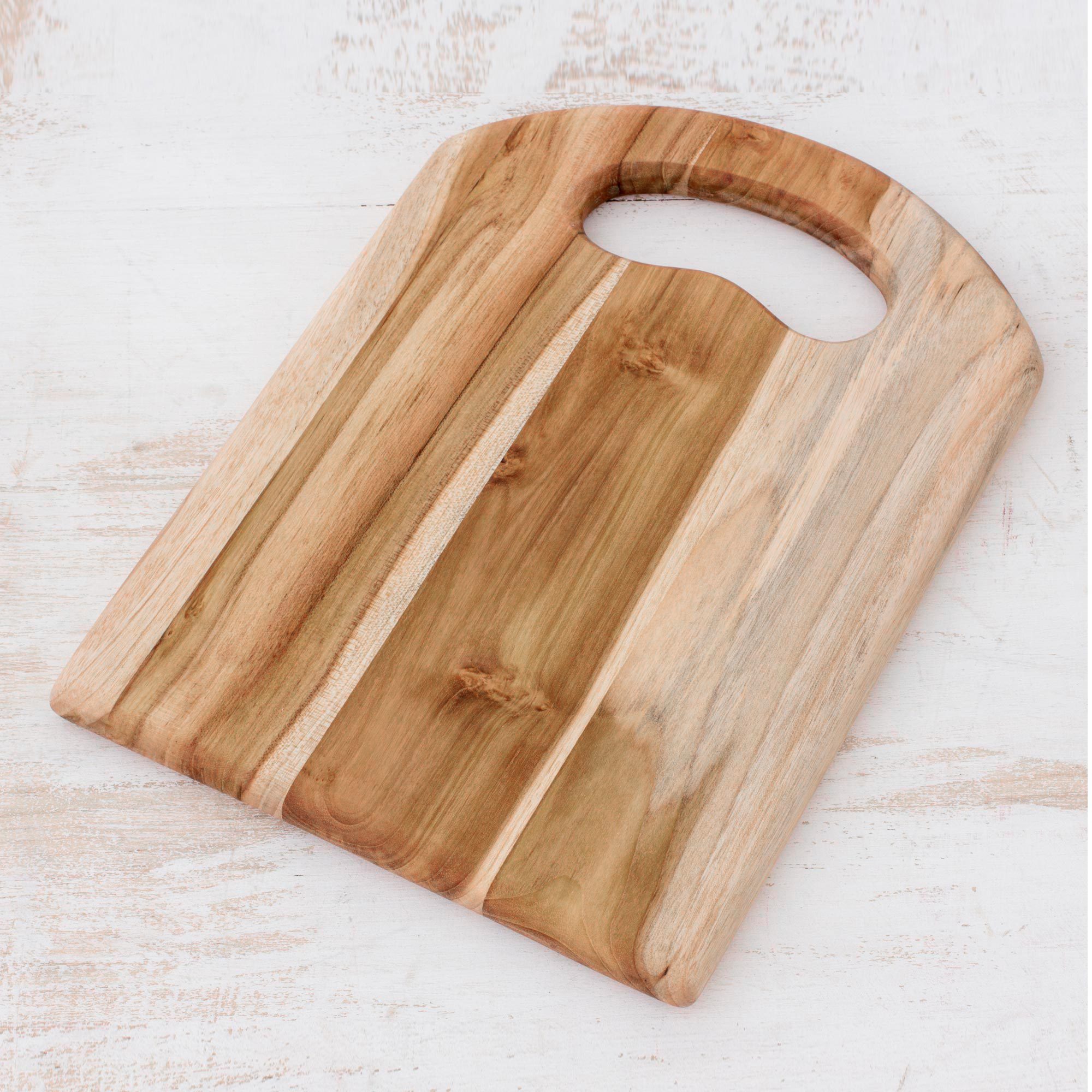 Handmade Wood Cutting Board Chef's Delight NOVICA