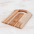 Teak wood cutting board, 'Chef's Delight' - Handmade Wood Cutting Board 