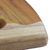 Teak wood cutting board, 'Volcano' - Unique Wood Cutting Board  (image 2c) thumbail