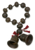 Ceramic wall rosary, 'Achi Bells' - Handmade Ceramic Decorative Wall Rosary (image 2a) thumbail