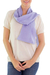 Cotton scarf, 'Spring Lily' - Cotton scarf thumbail