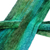 Rayon chenille scarf, 'Emerald Dreamer' - Handcrafted Bamboo Chenille Cotton Blend Scarf (image 2f) thumbail