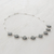 Jade link necklace, 'Square Circle' - Sterling Silver Jade Link Necklace (image 2b) thumbail