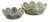 Recycled paper baskets, 'Floral Spin' (pair) - Recycled paper baskets (Pair) (image 2a) thumbail