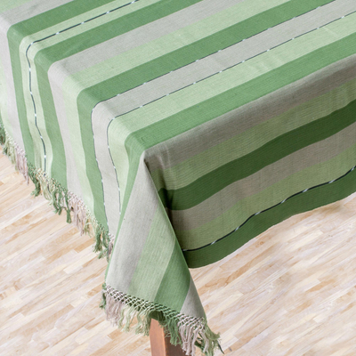 Cotton tablecloth, Life in the Forest
