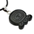 Jade pendant necklace, 'Maya Breeze' - Maya Glyph for Breeze on Jade and Cotton Necklace (image 2c) thumbail