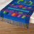 Cotton table runner, 'Quetzal Heaven' - Cotton table runner (image p202336) thumbail