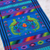 Cotton table runner, 'Quetzal Heaven' - Cotton table runner (image 2c) thumbail