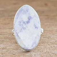 Featured review for Jade cocktail ring, Lilac Maya Mystique