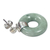 Jade dangle earrings, 'Endless Melody' - Modern Light Green Jade Earrings (image 2b) thumbail