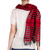 Cotton scarf, 'Red Totonicapan Diamonds' - Cotton scarf (image 2b) thumbail