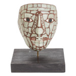 Jade mask, 'Maya King Pacal' - Jade mask