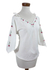 Cotton blouse, 'El Salvador Roses' - Floral Cotton Embroidered Blouse Top from Central America (image 2c) thumbail