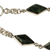 Jade link bracelet, 'Dark Forest Diamonds' - Jade link bracelet (image 2b) thumbail