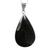 Jade pendant necklace, 'Lilacs in the Night' - Black Jade Pendant Necklace thumbail