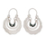 Jade hoop earrings, 'Totonicapan Wreaths' - Jade hoop earrings thumbail