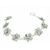 Lilac jade flower bracelet, 'Quetzaltenango Blossoms' - Lilac jade flower bracelet (image 2b) thumbail