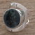 Reversible jade cocktail ring, 'Dual Spirit' - Handmade Modern Reversible Jade Cocktail Ring (image 2c) thumbail