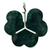 Jade pendant, 'Clover Leaf in Dark Green' - Jade pendant (image 2a) thumbail