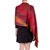 Rayon shawl, 'Maya Firebird' - Unique Rayon Shawl (image 2c) thumbail