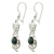 Jade dangle earrings, 'Mystic Green Cats' - Jade dangle earrings (image 2b) thumbail