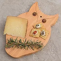 Wood cutting board, Morning Owl