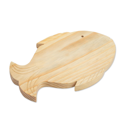 tabla de cortar de madera - Tabla de cortar de madera tallada a mano de comercio justo