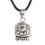 Sterling silver pendant necklace, 'Destiny's Nahual' - Sterling silver pendant necklace thumbail