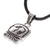 Sterling silver pendant necklace, 'Wise Nahual' - Sterling silver pendant necklace (image 2c) thumbail