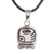 Sterling silver pendant necklace, 'Energy Nahual' - Nahual Sterling Silver Pendant Necklace thumbail
