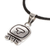 Sterling silver pendant necklace, 'Life Nahual' - Sterling silver pendant necklace (image 2c) thumbail
