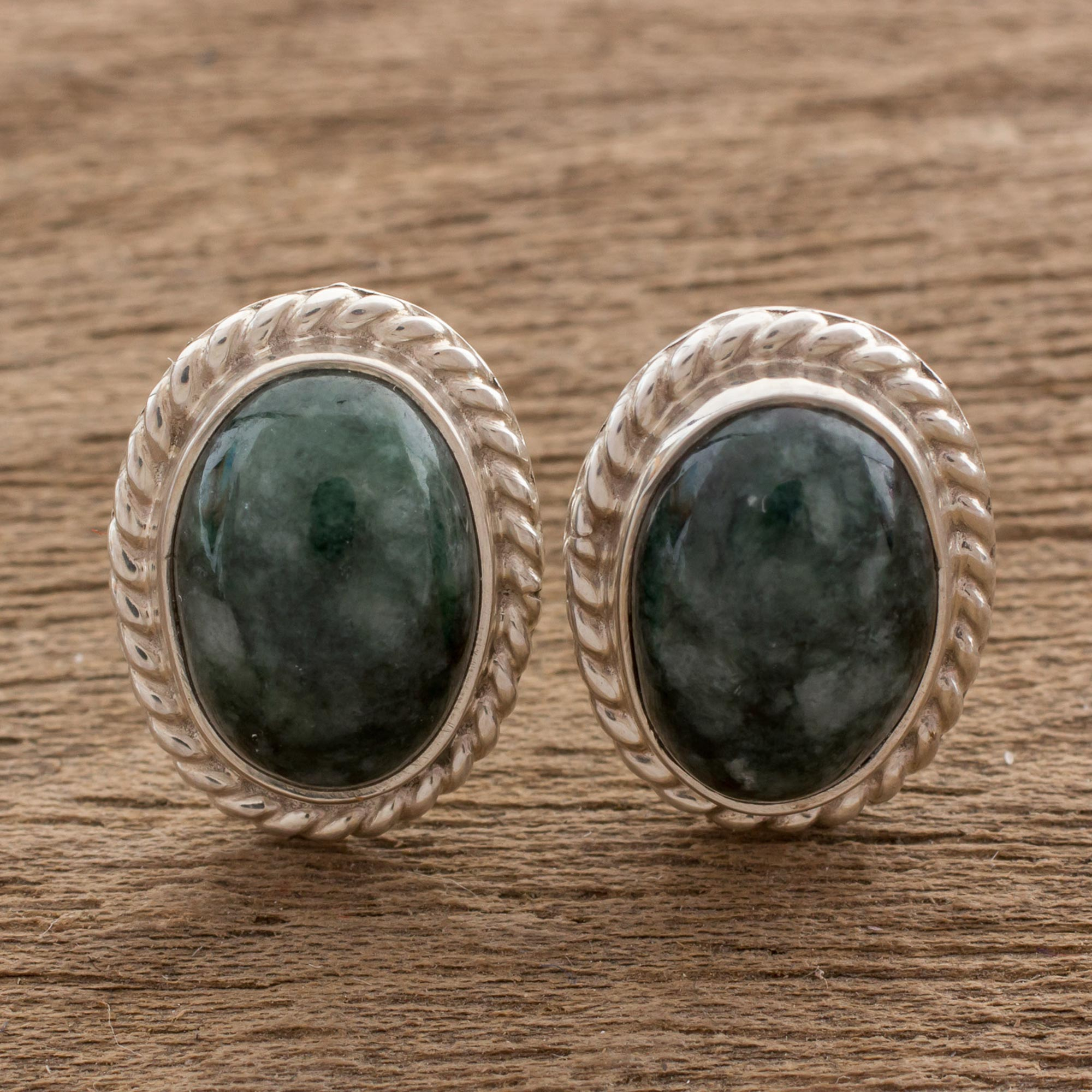 Dark Green Resin Pendant Earrings – Venn + Maker