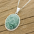 Jade pendant necklace, 'Green Mystique' - Jade pendant necklace (image 2b) thumbail