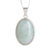 Reversible jade pendant necklace, 'Light Green Mystique' - Jade pendant necklace thumbail